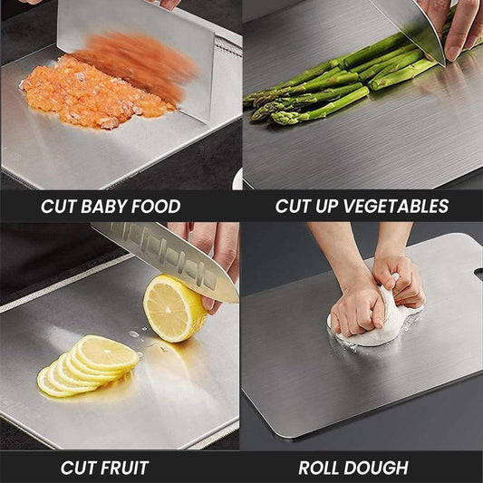 Stainless Steel Cutting Board (30×38cm & 40×48cm)