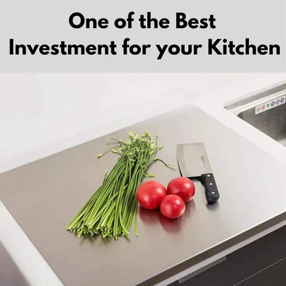 Stainless Steel Cutting Board (30×38cm & 40×48cm)